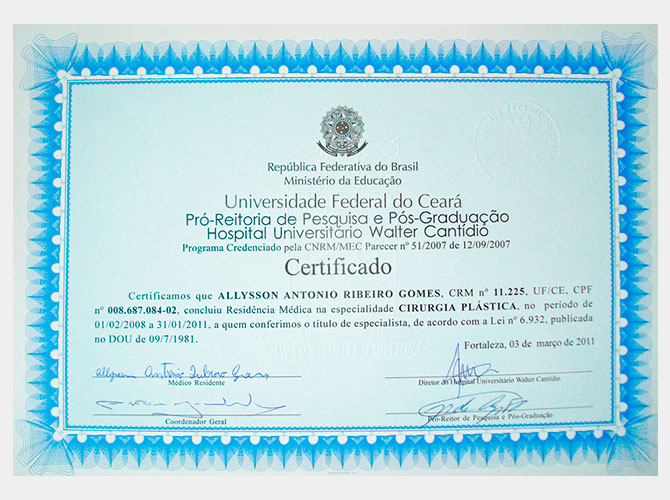 Residência Médica em Cirurgia Plástica